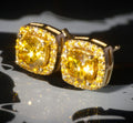 14K Yellow Gold Canari Yellow Diamond Earring